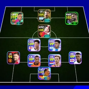 eFootball Accounts Legends & Iconic Players Android|PW3124|ManuelNeuerShowT,LionelMessi Show T,Petr Cech Epic,Wayne Rooney