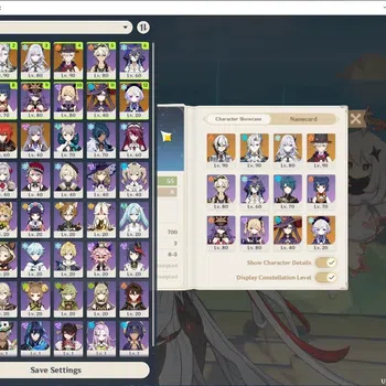Genshin Impact Accounts Mid Game ASIA| AR 55 | 4 Limited + 3 (*5Wep) | (Arlecchino C2,Lyney)+Sign,Neuvillette,Skirk