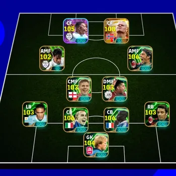 eFootball Accounts Legends & Iconic Players EFOOTBALK COLECTIVE 3232+ | BIGTIME E HALLAND,MBAPPE SHOWTIME,LILIAN THURAM