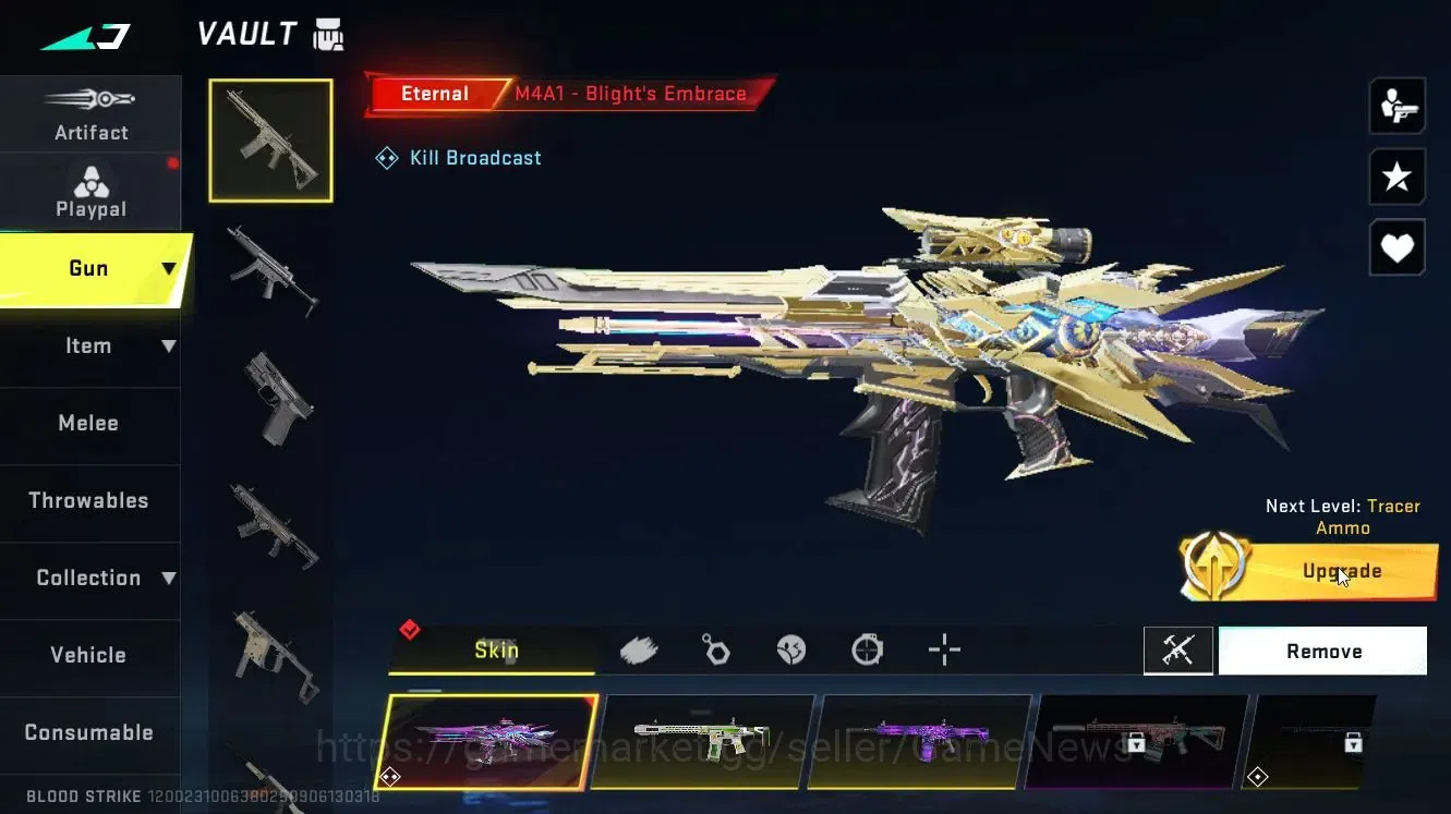 Blood Strike Accounts a|ETERNAL[M4A1 Lv3,DEagle Lv2]|ULTRA [ZERO,BLAST,U image 11