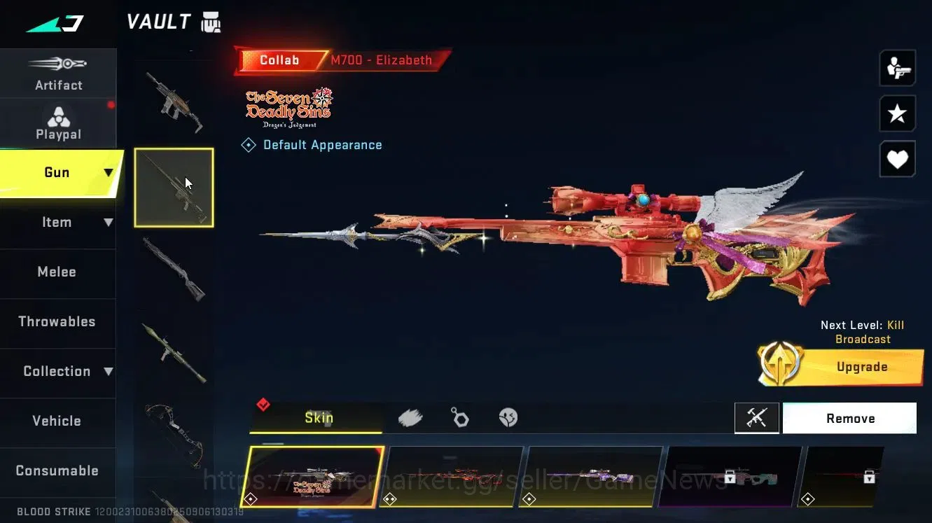 Blood Strike Accounts a|ETERNAL[M4A1 Lv3,DEagle Lv2]|ULTRA [ZERO,BLAST,U image 15