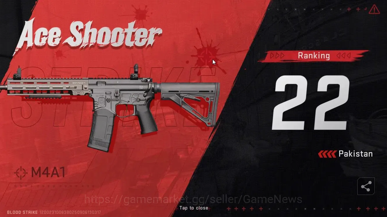Blood Strike Accounts a|ETERNAL[M4A1 Lv3,DEagle Lv2]|ULTRA [ZERO,BLAST,U image 2