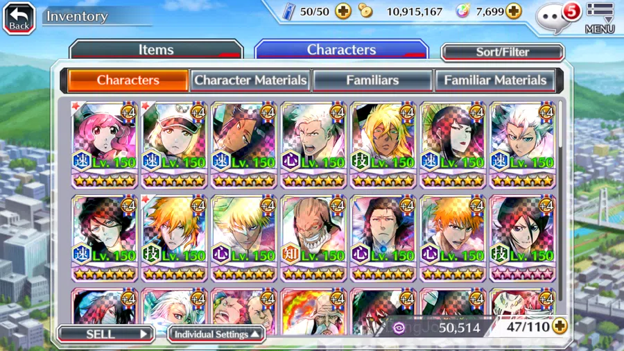 Bleach: Brave Souls Accounts GLOBAL]7K Orb+Fresh All Story|Meninas TYBW26,Lilto image 3