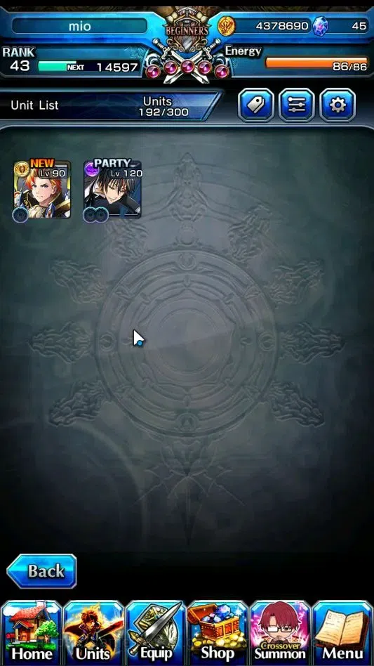 Grand Summoners Accounts Mid-Game Global|Rank 43|2 Ascend 1 TW| Diablo+TW,Orvell D Gran verge |Lpot 98 RGB 22|Check 4