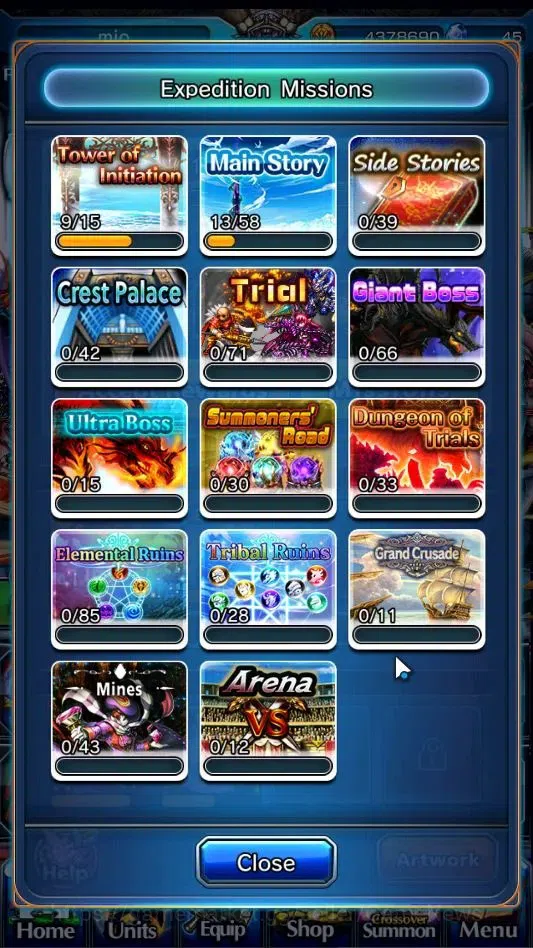 Grand Summoners Accounts Mid-Game Global|Rank 43|2 Ascend 1 TW| Diablo+TW,Orvell D Gran verge |Lpot 98 RGB 22|Check 7
