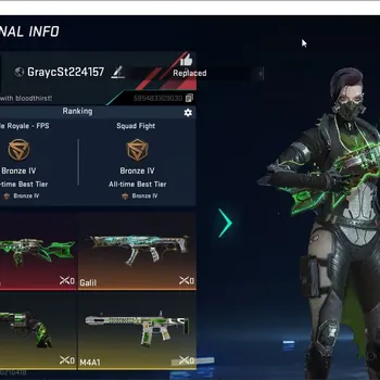 Blood Strike Accounts Others ASIA|1 ETERNAL: Thompson-Unplugged |1 AOT: M4A1|1 ULTRA: Galil-Knight|2 LEGENDARY Guns|160