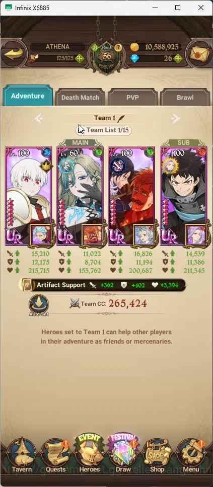 The Seven Deadly Sins: Grand Cross Accounts GLOBAL | 2,8M CC | 1 LR Elizabeth | 6 UR, DKM, WK  image 6