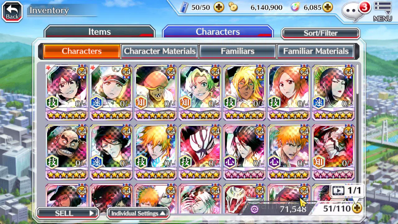 Bleach: Brave Souls Accounts Mid-Tier [GLOBAL]6K Orbs+Fresh All Story|TYBW26[Bambieta,Lilto],TYBW25 Nana,TYBW24 11