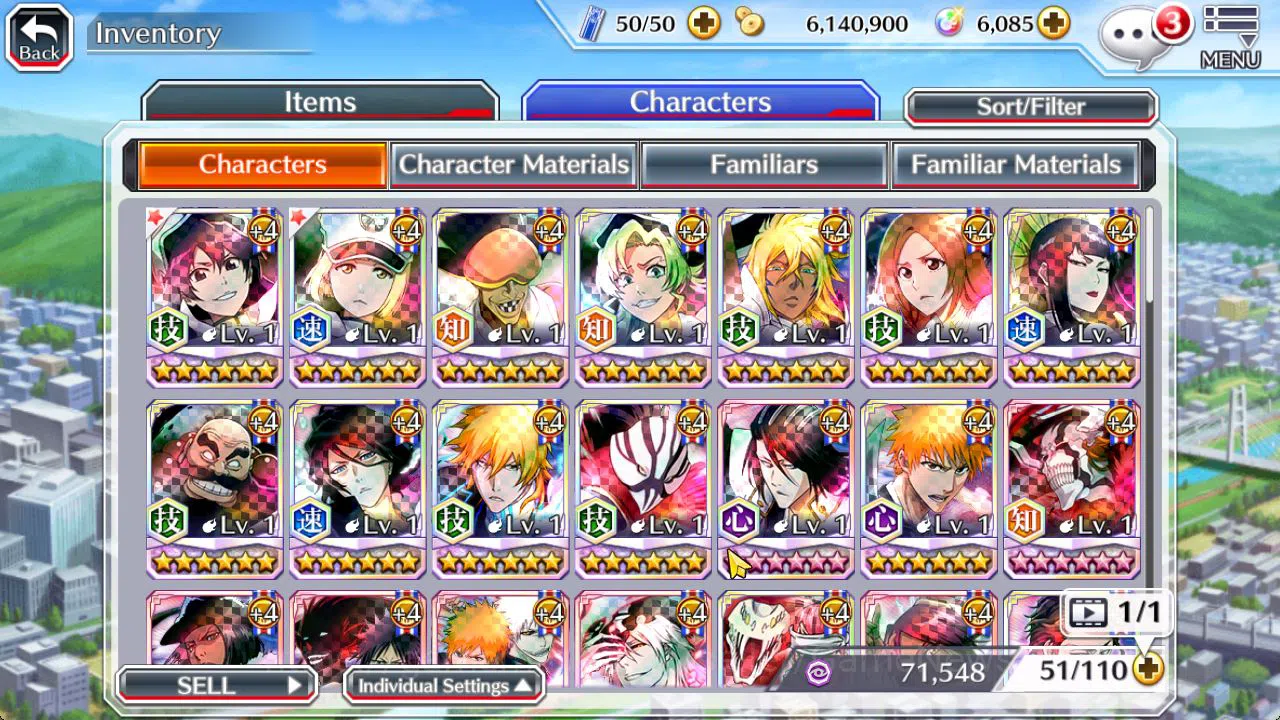 Bleach: Brave Souls Accounts Mid-Tier [GLOBAL]6K Orbs+Fresh All Story|TYBW26[Bambieta,Lilto],TYBW25 Nana,TYBW24 12