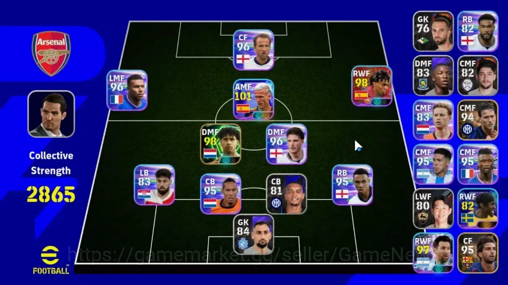 eFootball Accounts Legends & Iconic Players Android|Show Time Dani Olmo,Lamine Yamal,Lionel Messi|Epic Frank 1