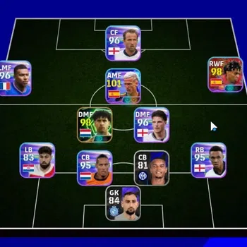 eFootball Accounts Legends & Iconic Players Android|Show Time Dani Olmo,Lamine Yamal,Lionel Messi|Epic Frank