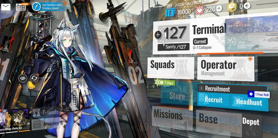 Arknights Accounts Lv 1 | 29 Operator | 1 Limited+ 1 6* OP | Rosmonti image 5