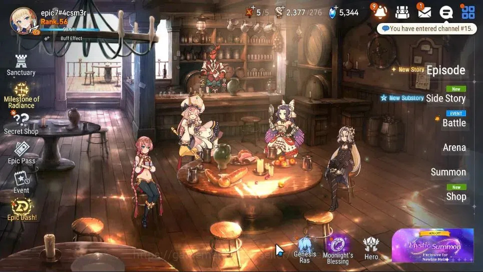 Epic Seven Accounts ASIA UnVerif|New Era|6 ML(Schol Nurse Yulha,LOTSca image 1