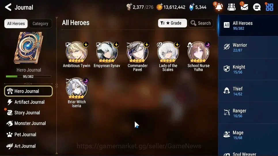 Epic Seven Accounts ASIA UnVerif|New Era|6 ML(Schol Nurse Yulha,LOTSca image 6