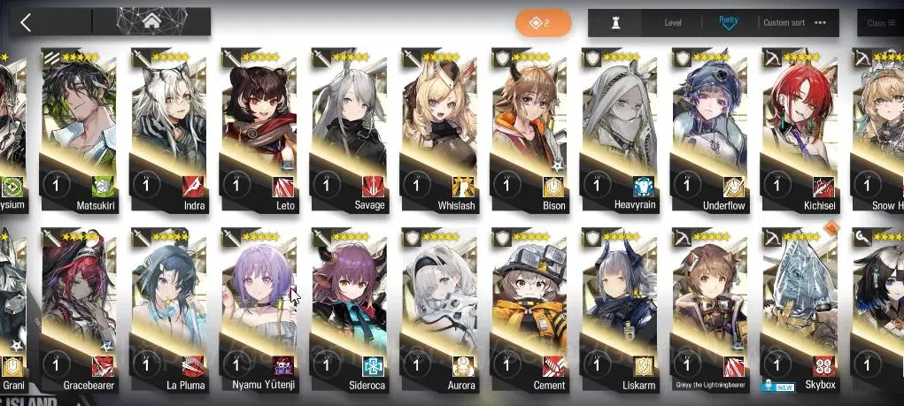 Arknights Accounts Lv 76|158 OP + 8 Skin|5795 Orundum+96 Originium|3 image 11