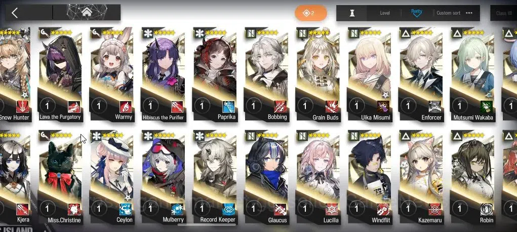 Arknights Accounts Lv 76|158 OP + 8 Skin|5795 Orundum+96 Originium|3 image 12