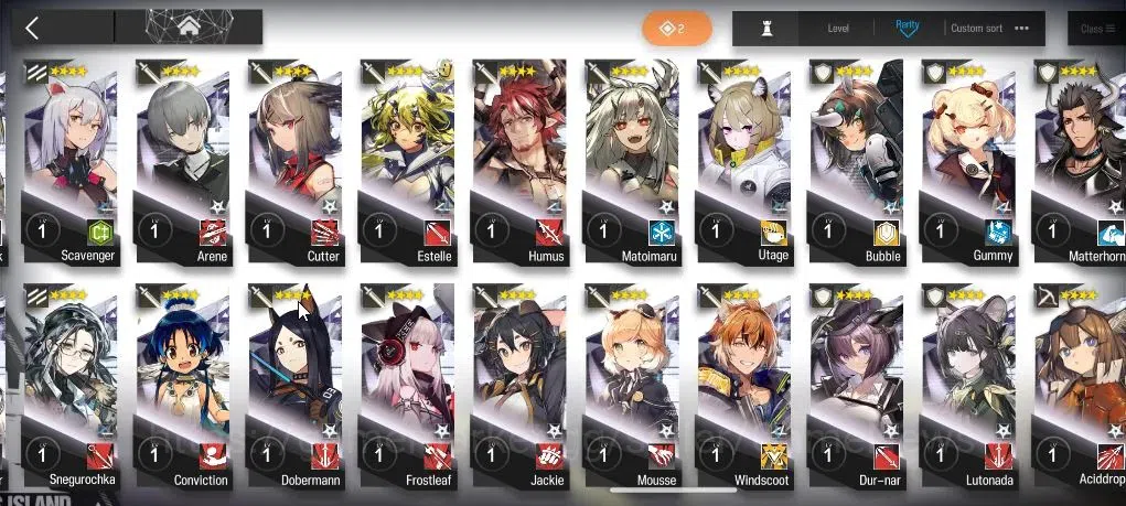 Arknights Accounts Lv 76|158 OP + 8 Skin|5795 Orundum+96 Originium|3 image 14