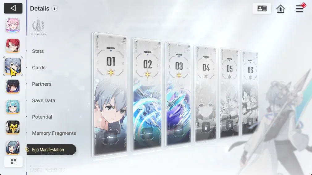 Chaos Zero Nightmare Accounts GLOBAL Lv40|5 SSR[Diana,Narja,Mei Lin,Khalipe,Orle image 14