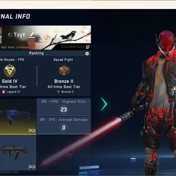 Blood Strike Accounts Collab Skin ASIA |1 Ultra Melee: Lightblade-Dark Force | 1 EVA Gun: MCX-EVA-00 | 1 Ultra Gun | Check