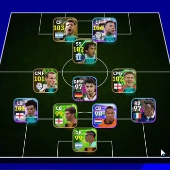 eFootball Accounts Legends & Iconic Players Android|8 Epic Sergio Aguero,Wesley Sneijder,Raul,Gerrard|6 Show Time