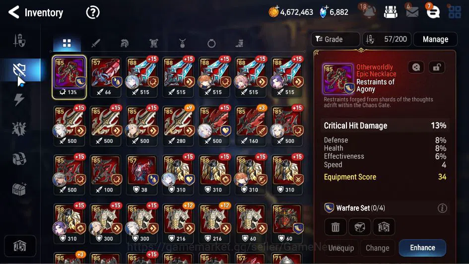 Epic Seven Accounts GLOBAL Unverif|New Era|5 ML(LOTScales,SP Politis,R image 11