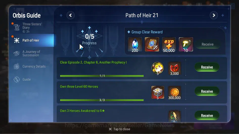 Epic Seven Accounts GLOBAL Unverif|New Era|5 ML(LOTScales,SP Politis,R image 3