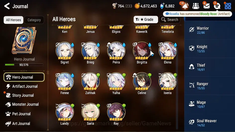 Epic Seven Accounts GLOBAL Unverif|New Era|5 ML(LOTScales,SP Politis,R image 8