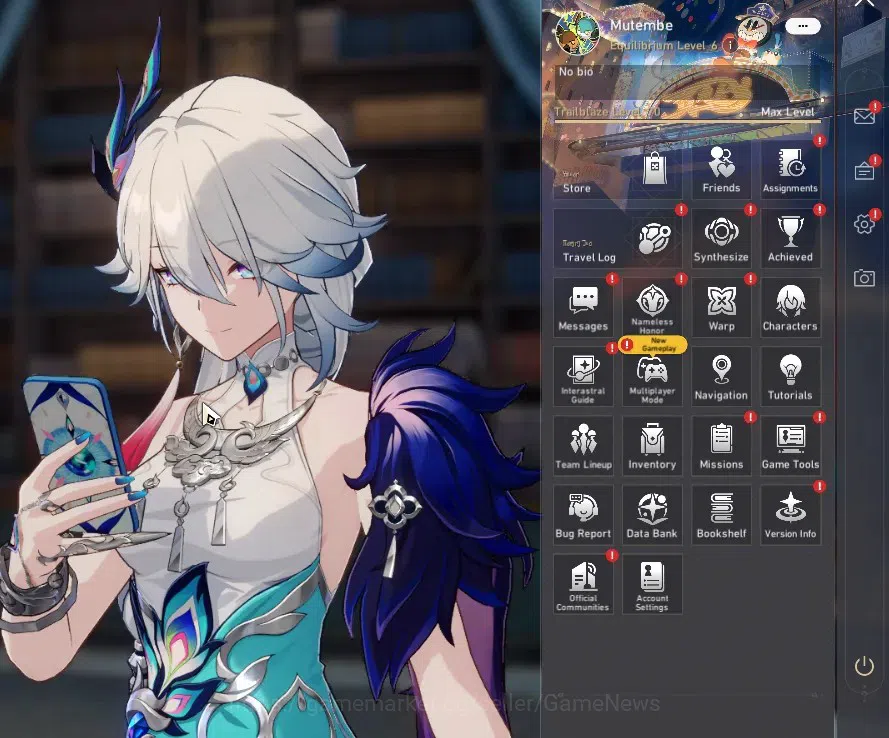 Honkai Star Rail Accounts Asia|TL 70|Prem Team Acheron+Sign|17 Limited|(Sabe image 1