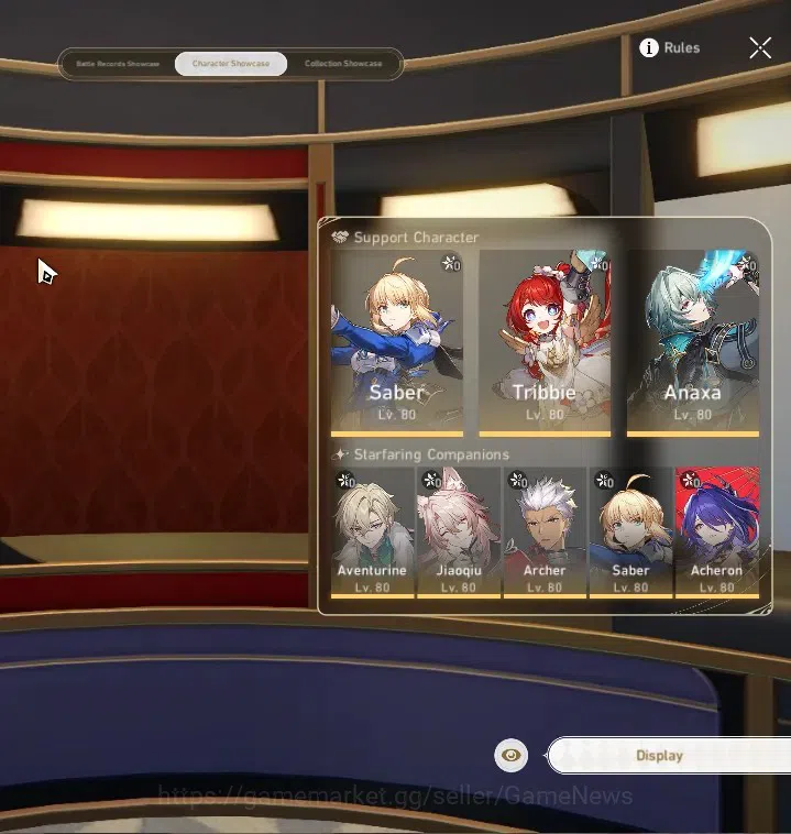 Honkai Star Rail Accounts Asia|TL 70|Prem Team Acheron+Sign|17 Limited|(Sabe image 2
