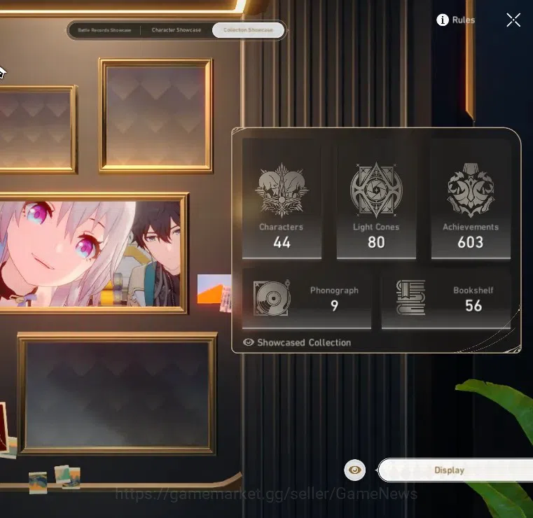 Honkai Star Rail Accounts Asia|TL 70|Prem Team Acheron+Sign|17 Limited|(Sabe image 3