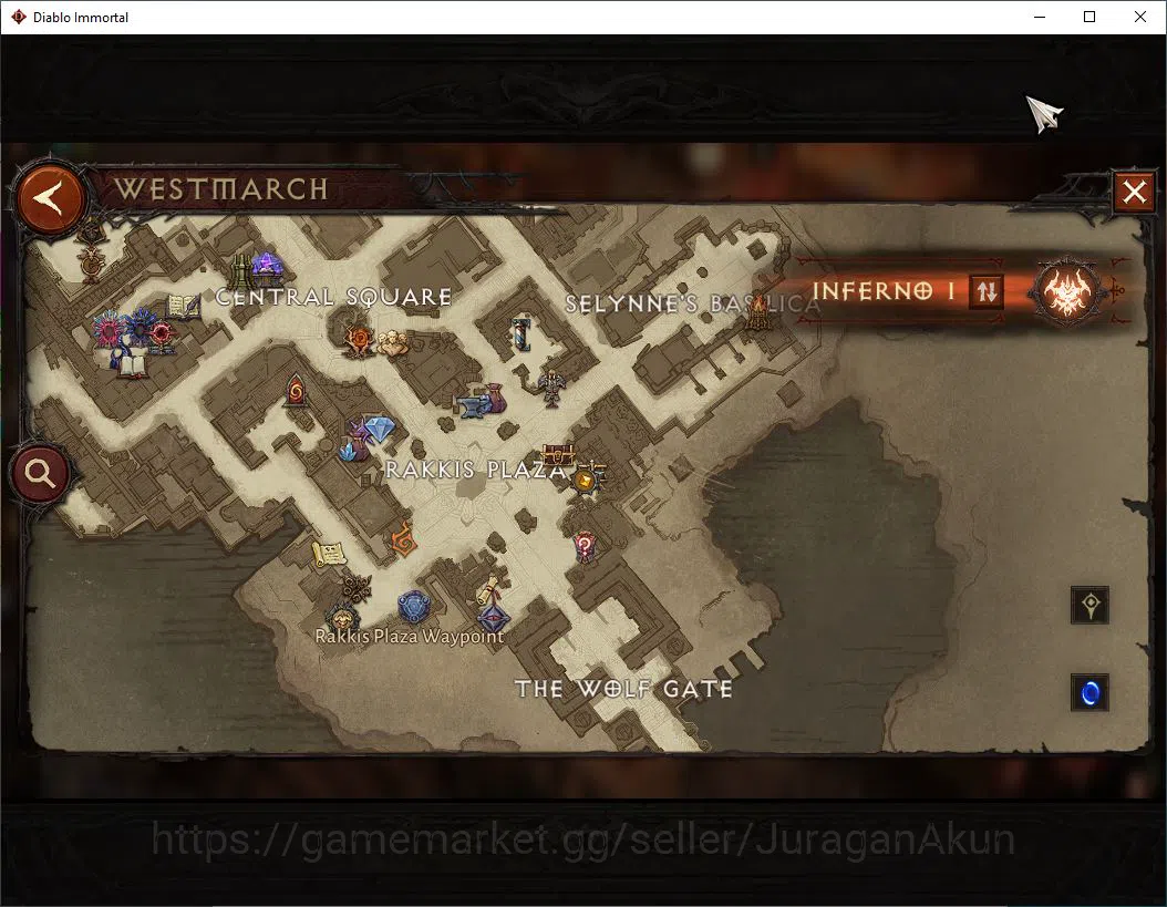 Diablo Immortal Accounts High-End SEA - Izual |Lv60 (459)Demon Huntert|33K CR|Reso 480 |Inferno I|Paragon Maledictor||Hell 5