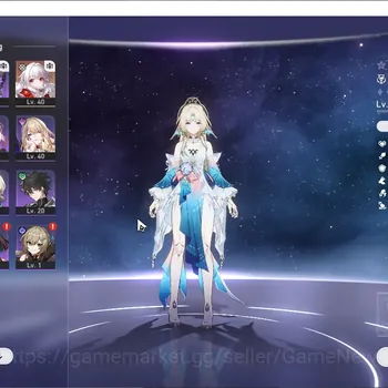 Honkai Star Rail Accounts Starter NA|TL 28|2 Limited| Pearl,Archer, +2 Standard Character (Clara & Welt)|Female MC|The