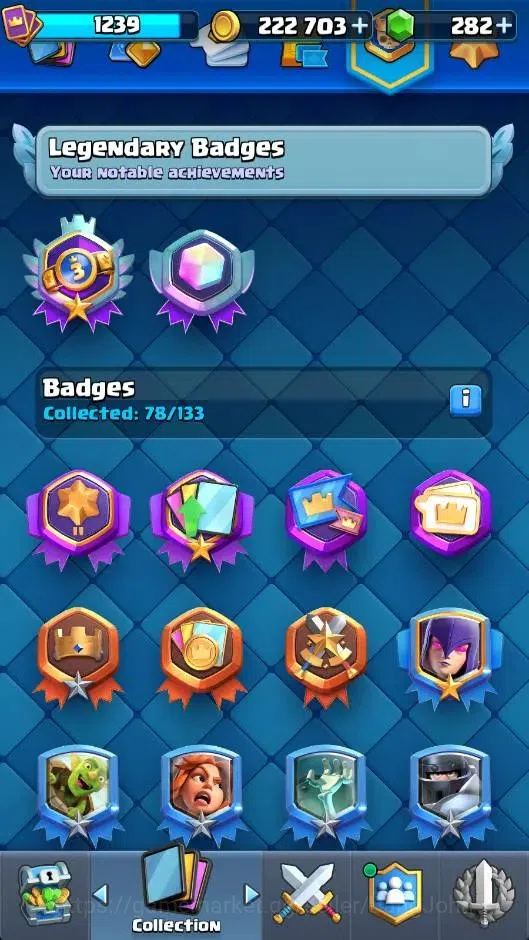 Clash Royale Accounts CL |KTL 13|Trophy 6756|Card 118/121|4 L13 Cards|10 image 12