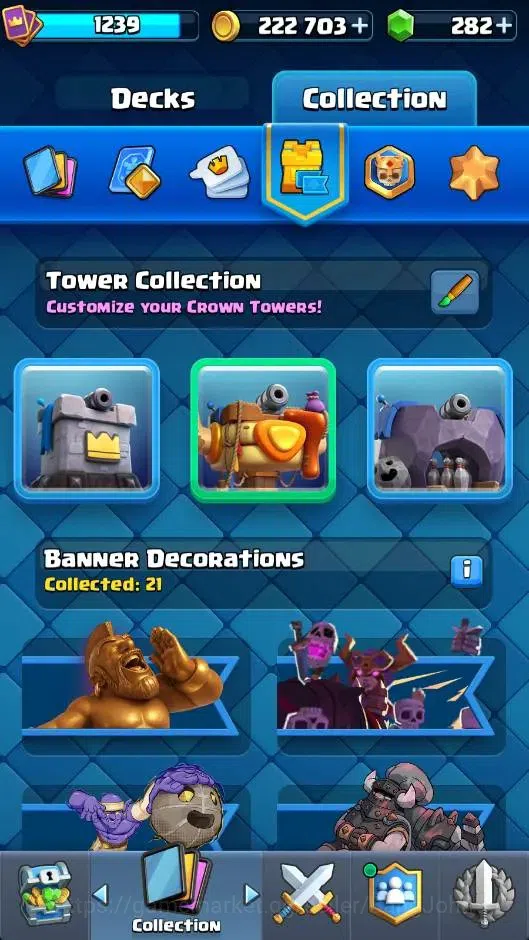 Clash Royale Accounts CL |KTL 13|Trophy 6756|Card 118/121|4 L13 Cards|10 image 14