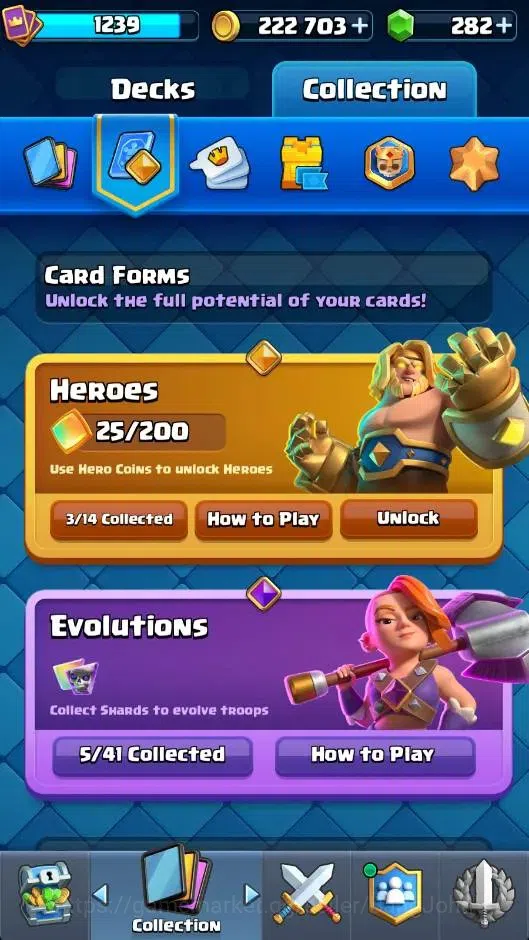 Clash Royale Accounts CL |KTL 13|Trophy 6756|Card 118/121|4 L13 Cards|10 image 17