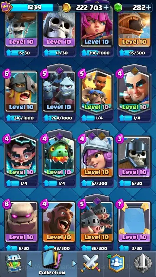 Clash Royale Accounts CL |KTL 13|Trophy 6756|Card 118/121|4 L13 Cards|10 image 6