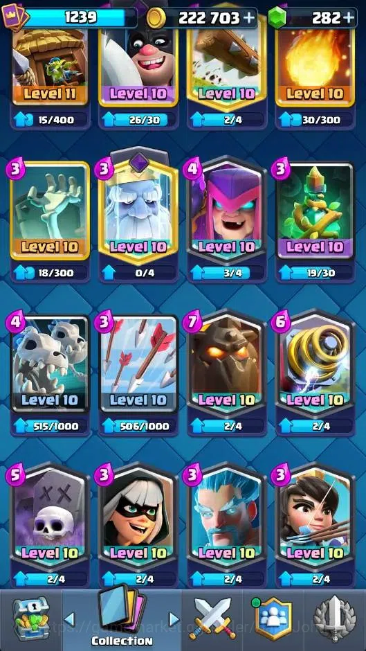 Clash Royale Accounts CL |KTL 13|Trophy 6756|Card 118/121|4 L13 Cards|10 image 7