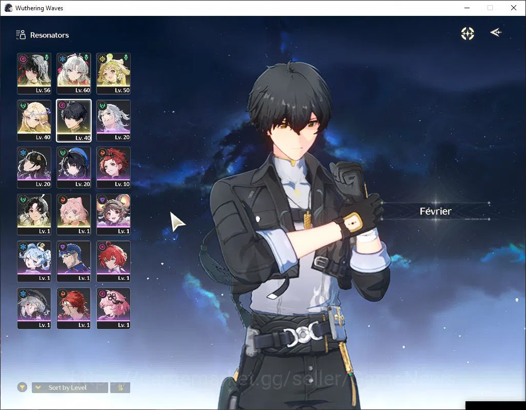 Wuthering Waves Accounts Starter SEA|UL 32|3 Limited| Chisa,Cartethyia,Carlotta |DB Lv9|Male MC|Log Kuro|Check SS (WW2696) 2