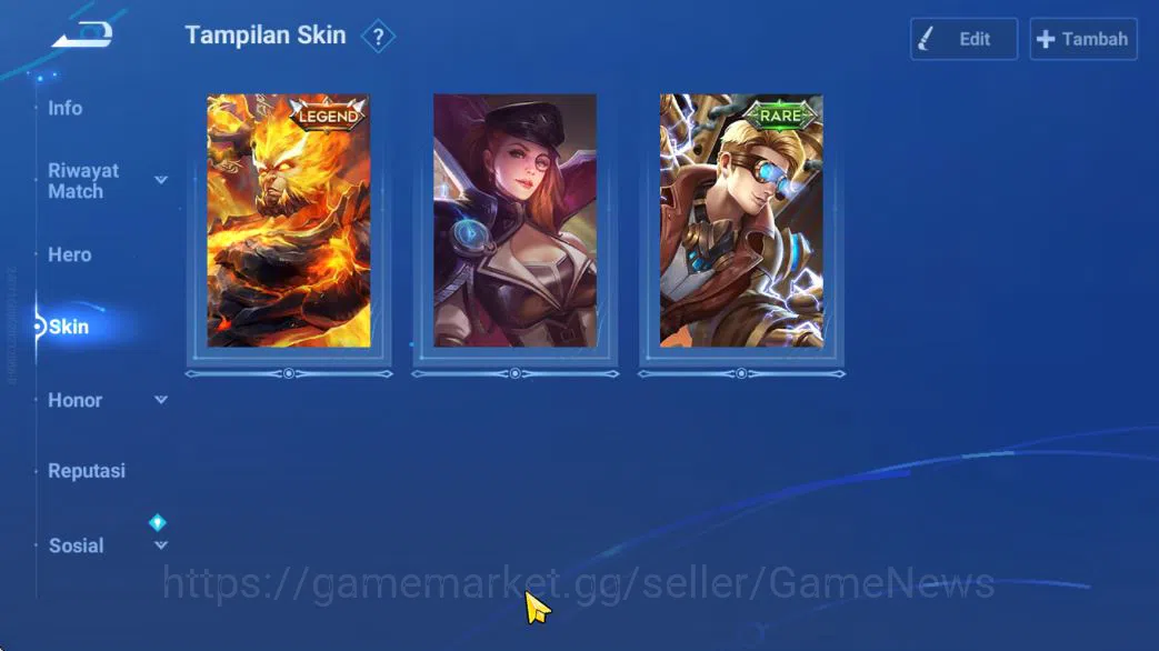 Honor of Kings Smurf Hero 13 Skin 3|Fresh Starter| (Wukong Legend) [Dha image 1
