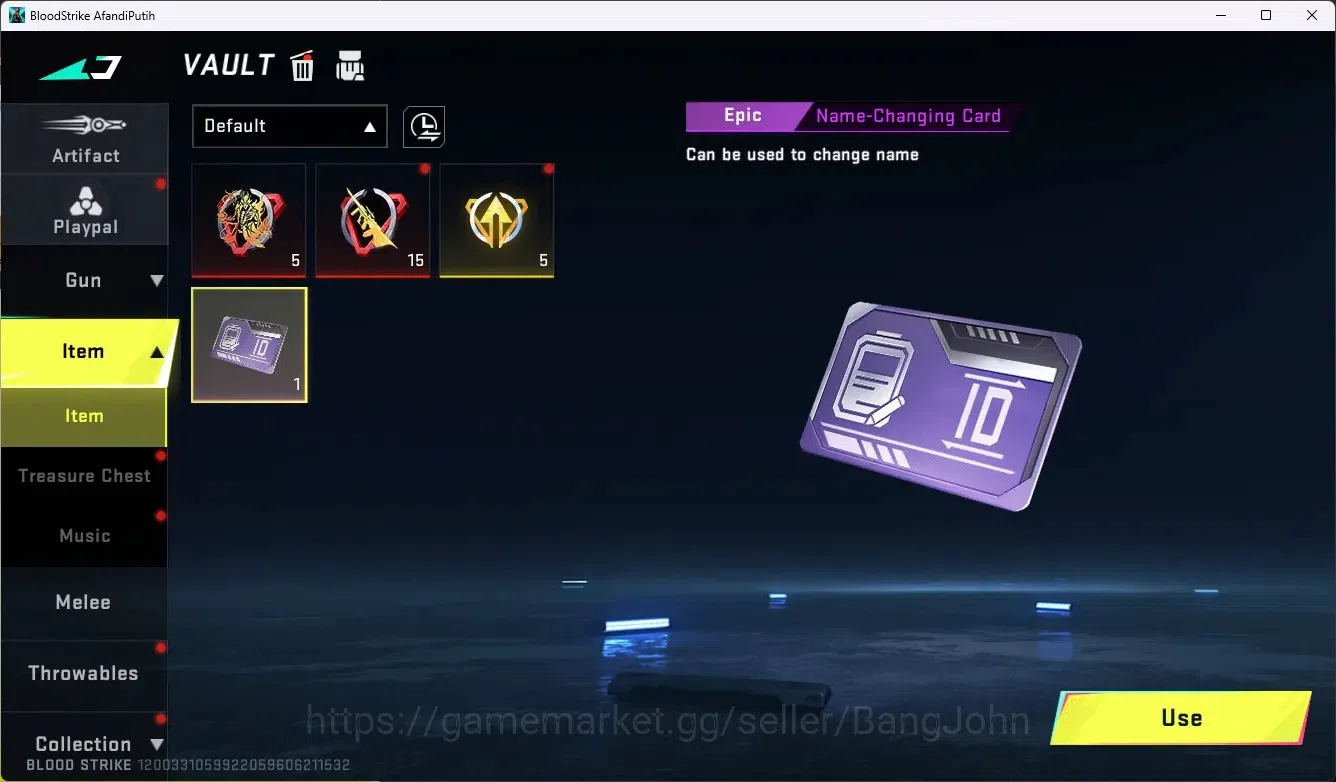 Blood Strike Accounts ASIA |Eternal AUG-Empyrean|2 Legendary Gun|1 Epic image 5