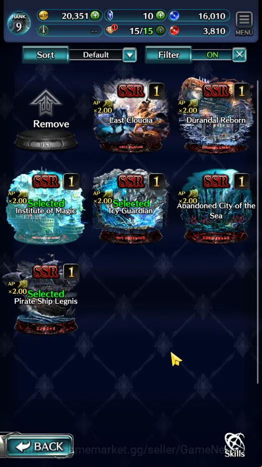 Last Cloudia Accounts GLOBAL | Starter Rank 9 | Hinata Sakaguchi, AoG La image 3