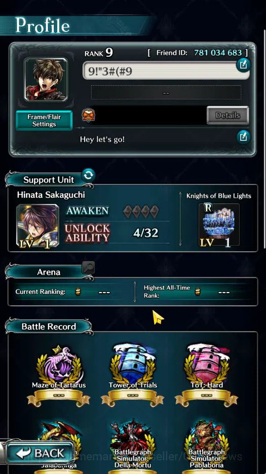 Last Cloudia Accounts GLOBAL | Starter Rank 9 | Hinata Sakaguchi, AoG La image 8