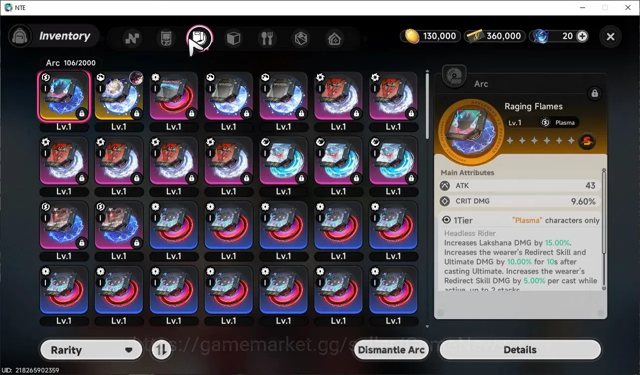 Neverness to Everness Accounts Global EU |HL 3| 3 SSR Hotori + Sign, Hathor + Sig image 9