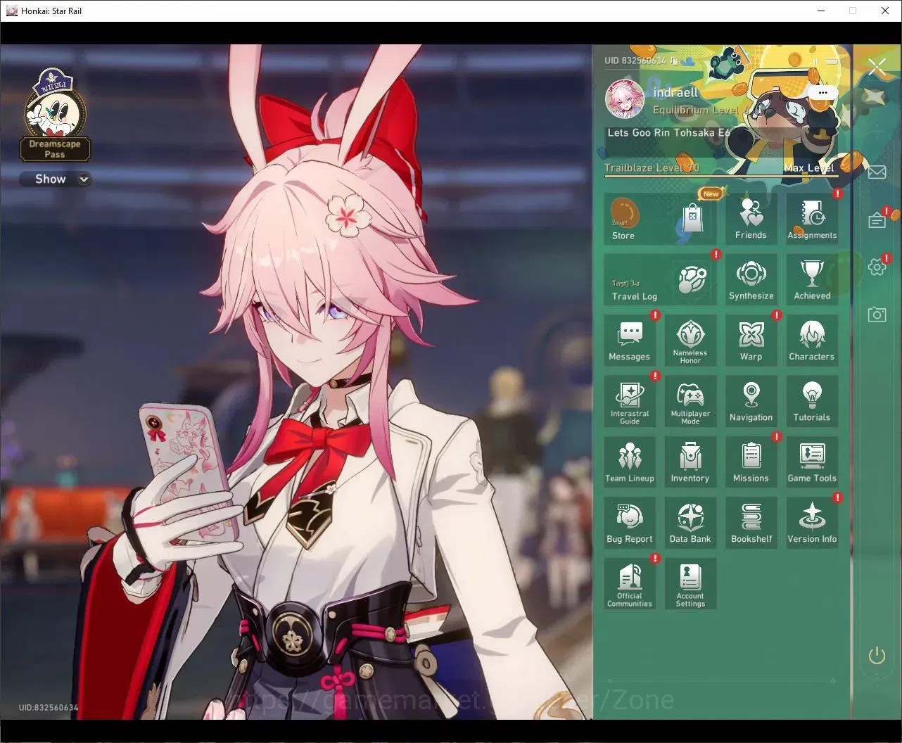 Honkai Star Rail Accounts ASIA|TL70|22x5* Char|Firefly+Robin+Sparkle+Huohuo  image 3