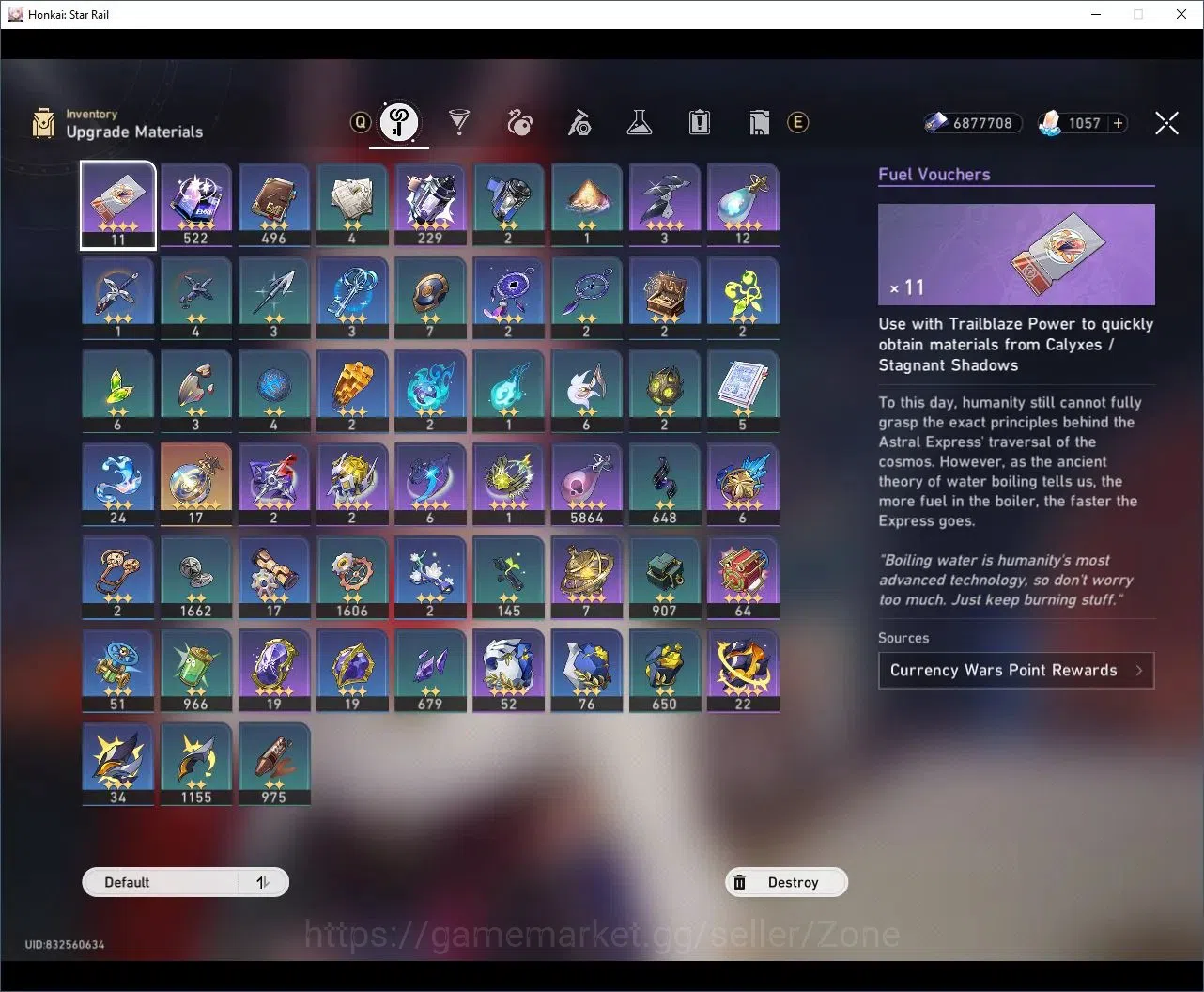 Honkai Star Rail Accounts ASIA|TL70|22x5* Char|Firefly+Robin+Sparkle+Huohuo  image 4
