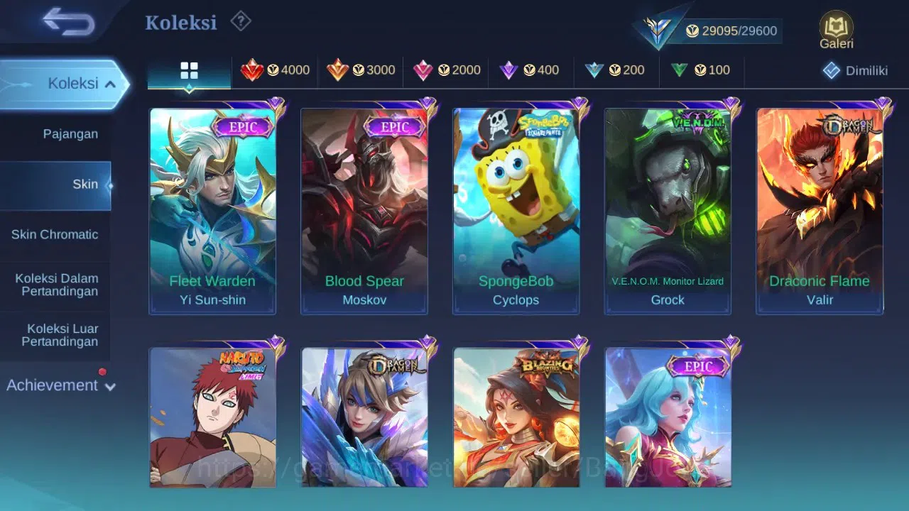 Mobile Legends: Bang Bang Accounts GLOBAL Hero 108 Skin 155 | CC Natalia | Lightborn  image 3