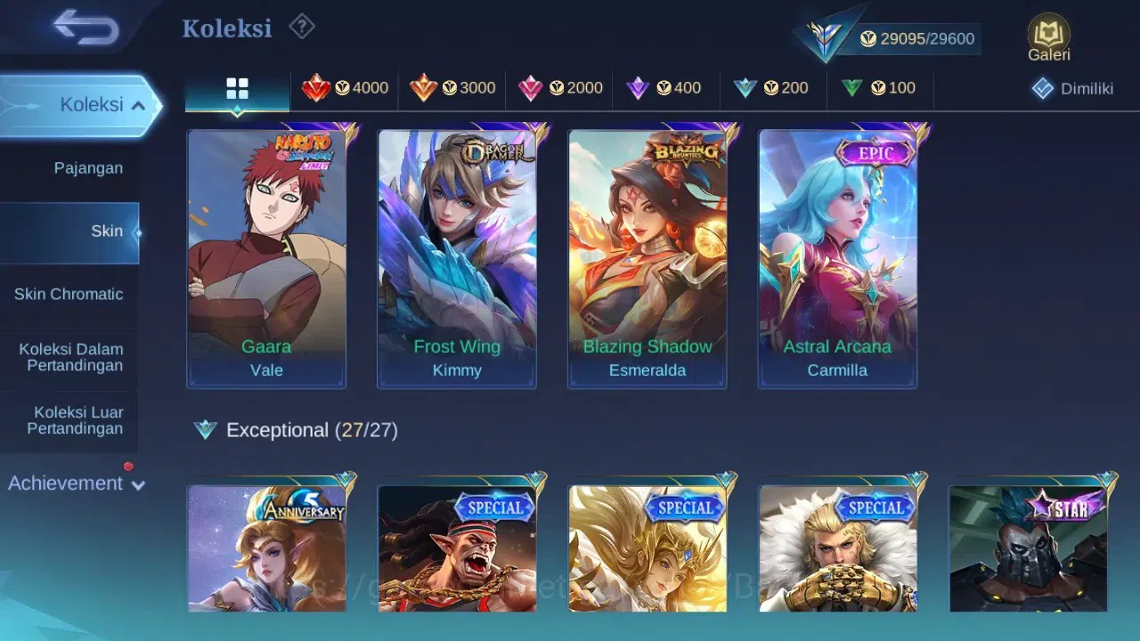 Mobile Legends: Bang Bang Accounts GLOBAL Hero 108 Skin 155 | CC Natalia | Lightborn  image 4