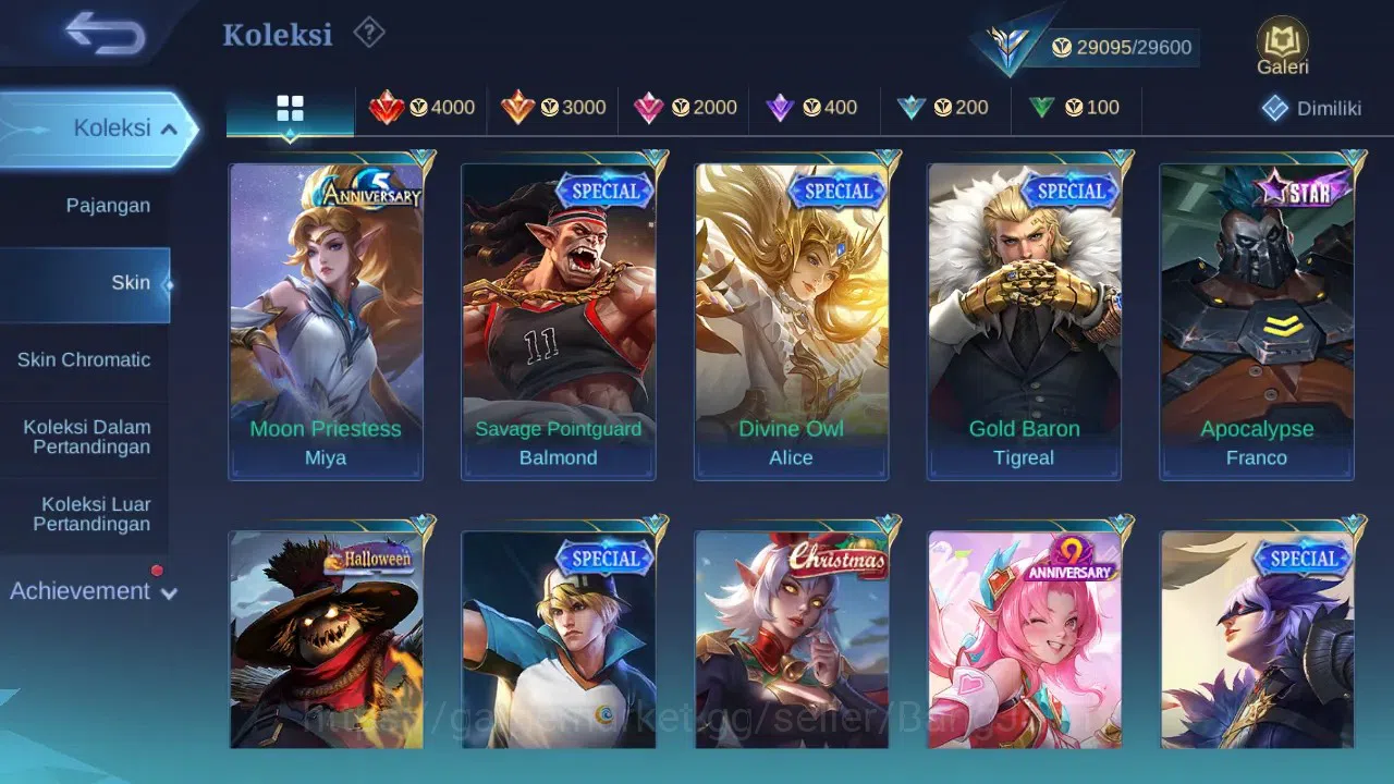 Mobile Legends: Bang Bang Accounts GLOBAL Hero 108 Skin 155 | CC Natalia | Lightborn  image 5