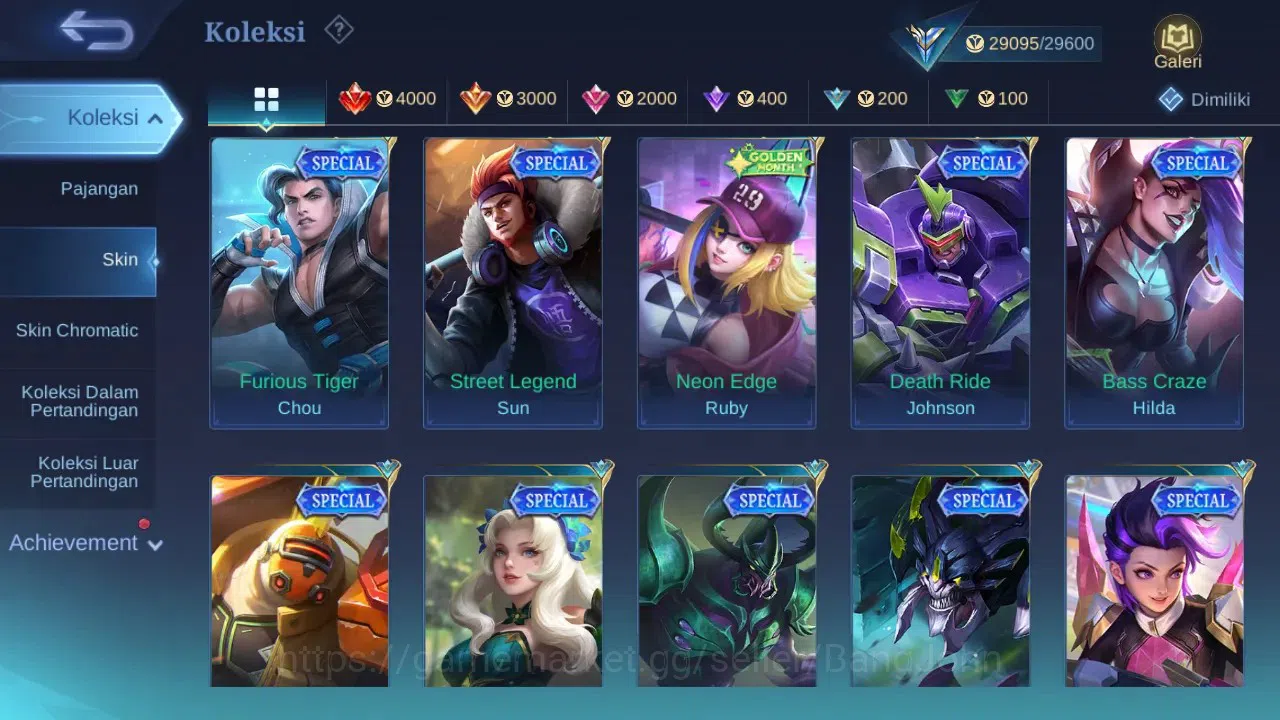 Mobile Legends: Bang Bang Accounts GLOBAL Hero 108 Skin 155 | CC Natalia | Lightborn  image 6