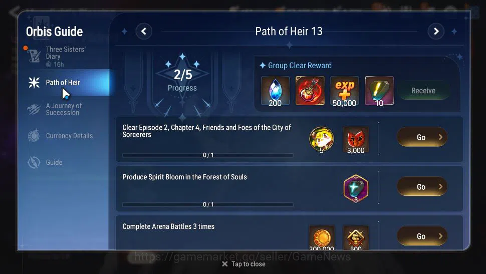 Epic Seven Accounts GLOBAL Unverif|3 ML(EIlynav,DK Sharun, LW Peira),I image 3